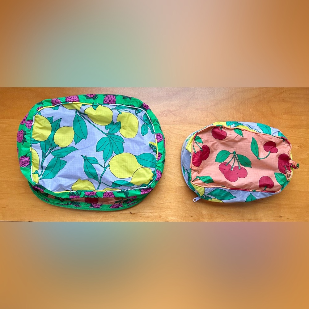 BAGGU Packing Cube Set - Set of 2 - Fruit Prints
